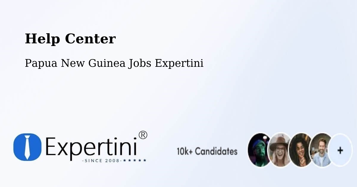 Help Center – Wabag - Papua New Guinea Jobs Expertini