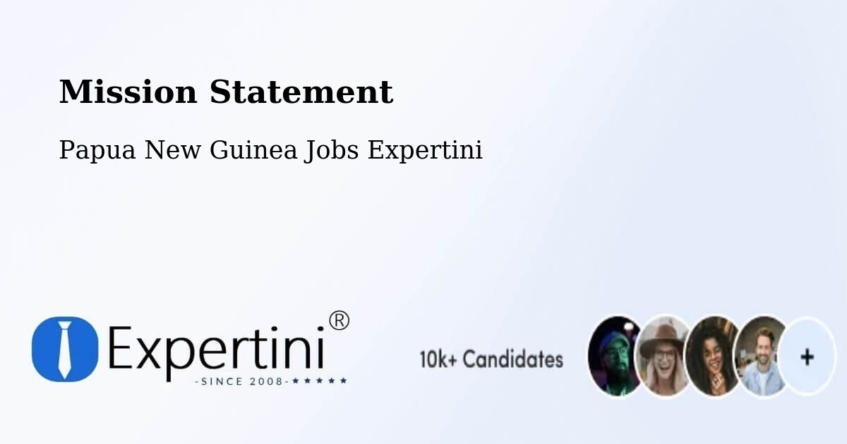 Corporate Mission – Wabag - Papua New Guinea Jobs Expertini
